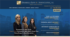 Desktop Screenshot of levidivorcelawyers.com